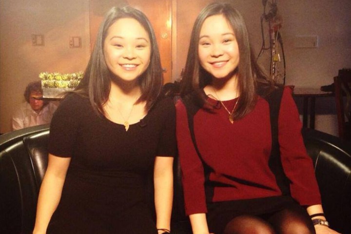 Twins separated at birth in South Korea but reunited 25 years later.