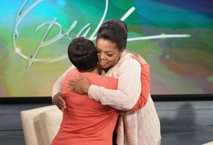Separated by adoption Oprah Winfrey reunites with her half sister Patricia Lloyd
